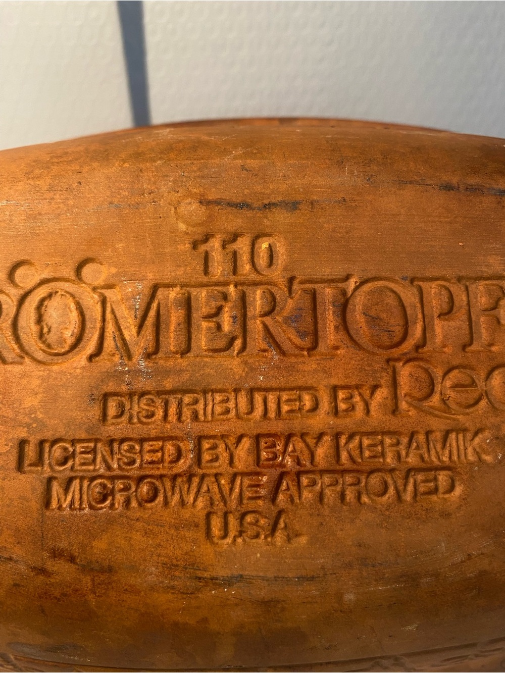 Vintage Romertopf terra-cotta clay Baker roasters pot - Picture 3 of 7